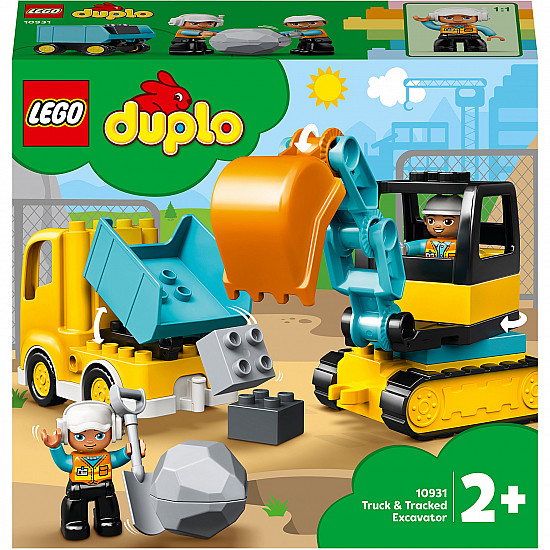 10931 DUPLO Bagger und Laster, Konstruktionsspielzeug
