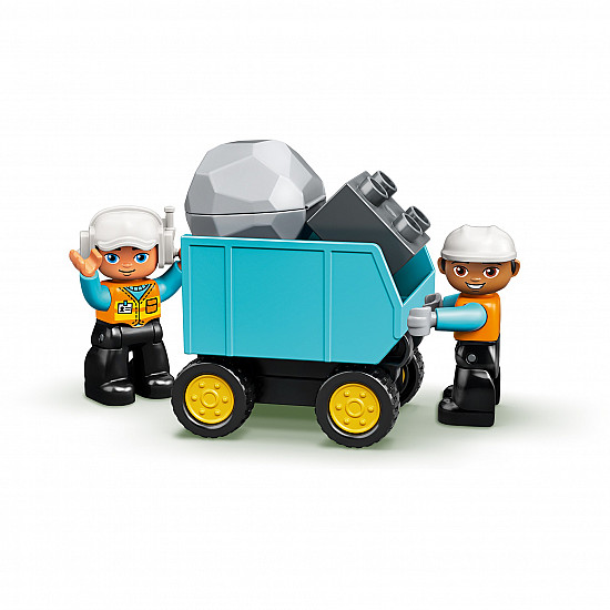 10931 DUPLO Bagger und Laster, Konstruktionsspielzeug