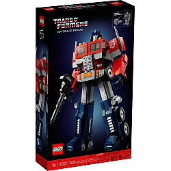 10302 Icons Transformers Optimus Prime, Konstruktionsspielzeug Transformers 2-in-1 Set, LKW und Roboter