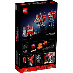 10302 Icons Transformers Optimus Prime, Konstruktionsspielzeug Transformers 2-in-1 Set, LKW und Roboter
