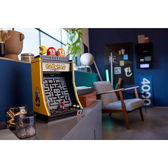 10323 Icons PAC-MAN Spielautomat, Konstruktionsspielzeug