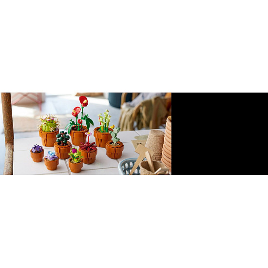 10329 Icons Mini Pflanzen, Konstruktionsspielzeug