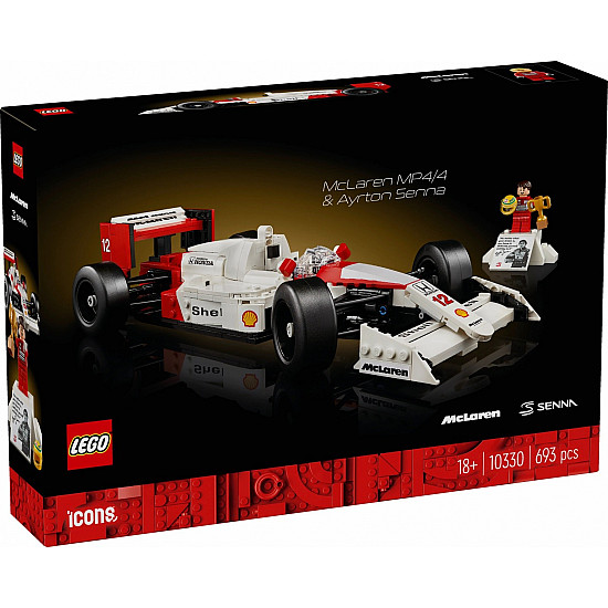 10330 Icons McLaren MP4/4 & Ayrton Senna, Konstruktionsspielzeug