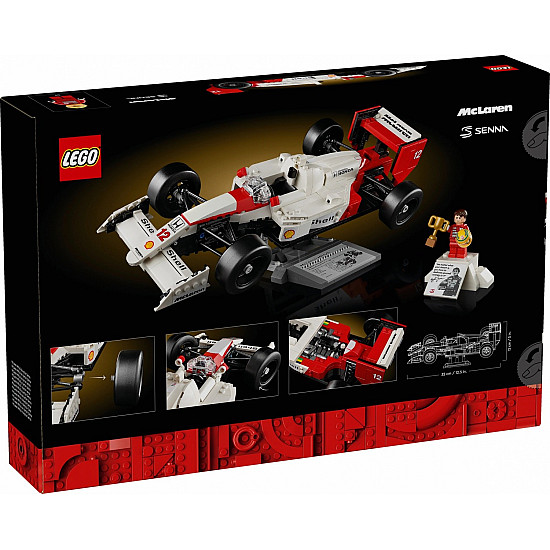 10330 Icons McLaren MP4/4 & Ayrton Senna, Konstruktionsspielzeug