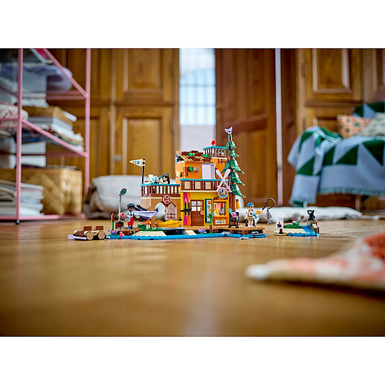 42626 Friends Abenteuercamp mit Kayak, Konstruktionsspielzeug