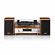Lenco HiFi Stereo system with Record Player, DAB+/FM radio, and Bluetooth MC-160WD Stereo system USB port AUX in