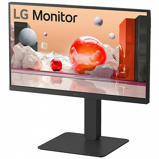 24BA850-B.AEU, LED-Monitor 60.4 cm (23.8 Zoll), schwarz, FullHD, IPS, Webcam, Mikrofon, USB-C, 100Hz Panel