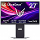 UltraGear 27G850A-B, Gaming-Monitor 68.5 cm (27 Zoll), dunkelgrau, UltraHD/4K, IPS-Black, Dual-Mode, HDR, 240Hz Panel