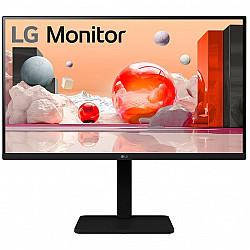 LCD Monitor LG 27 Panel IPS 1920x1080 16:9 100Hz Matte Speakers Swivel Pivot Height adjustable Tilt Color Black 27BA550-B