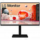 LCD Monitor LG 27 Panel IPS 1920x1080 16:9 100Hz Matte Speakers Swivel Pivot Height adjustable Tilt Color Black 27BA550-B