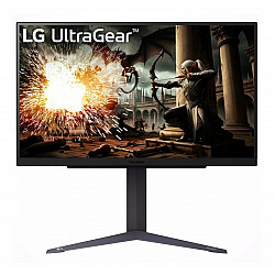 LCD Monitor LG 27GS75Q-B 27 Gaming Panel IPS 2560x1440 16:9 180Hz Matte 1 ms Pivot Height adjustable Tilt Color Black 27GS75Q-B