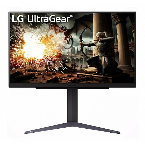 LCD Monitor LG 27GS75Q-B 27 Gaming Panel IPS 2560x1440 16:9 180Hz Matte 1 ms Pivot Height adjustable Tilt Color Black 27GS75Q-B
