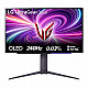 Monitor LG 27GS95QE-B 26.5 Gaming Panel OLED 2560x1440 16:9 240Hz 0.03 ms Swivel Pivot Height adjustable Tilt 27GS95QE-B