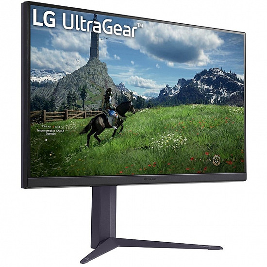 UltraGear 32GS85QX-B.AEU, Gaming-Monitor 80 cm (31.5 Zoll), dunkelgrau, WQHD, IPS, HDMI, DP, USB-Hub, 180Hz Panel