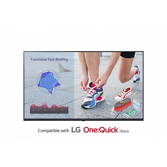 LG 43UL3J-M - 108 cm (43) Diagonalklasse UL3J Series LCD-Display mit LED-Hintergrundbeleuchtung - Digital Signage Pro:Idiom integriert - webOS - 4K UHD (2160p)