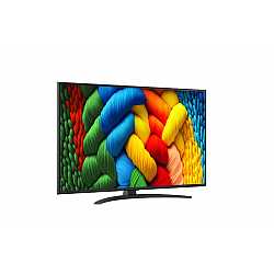 TV Set LG 50 4K/Smart 3840x2160 Wireless LAN Bluetooth webOS Black 50NANO81A3A