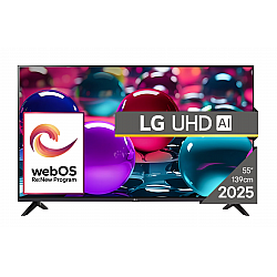 TV Set LG 55 4K/Smart 3840x2160 Wireless LAN Bluetooth webOS 55UA73003LA