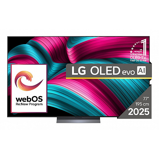 TV Set LG 77 OLED/4K/Smart 3840x2160 Wireless LAN Bluetooth webOS Black OLED77C51LA