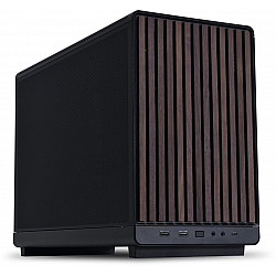 LIAN LI A3-mATX Micro MicroATX MiniITX Color Black / Brown G99.A3X-WD.00
