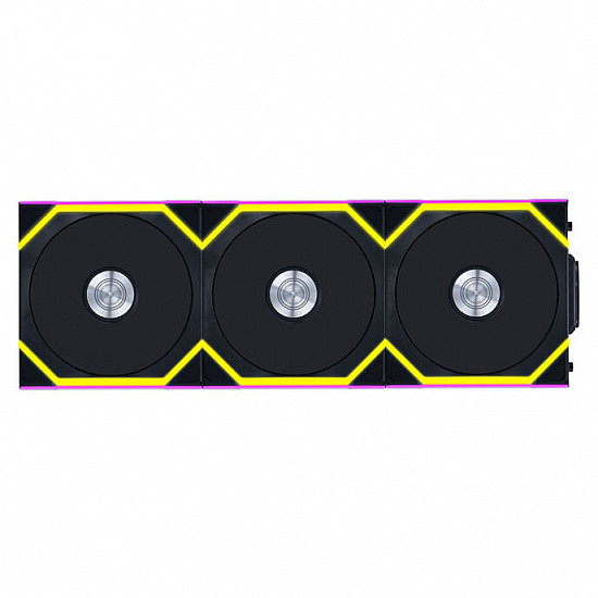 Lian Li UNI FAN SL Wireless ARGB PWM Fan, 3-Pack incl. Controller - 120 mm, black