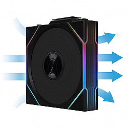 Fan Lian Li UNI FAN TL Wireless Lüfter, ARGB, PWM, 3-pack, 120 mm, black