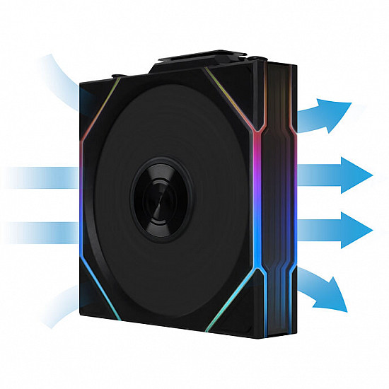 Fan Lian Li UNI FAN TL Wireless Lüfter, ARGB, PWM, 3-pack, 120 mm, black