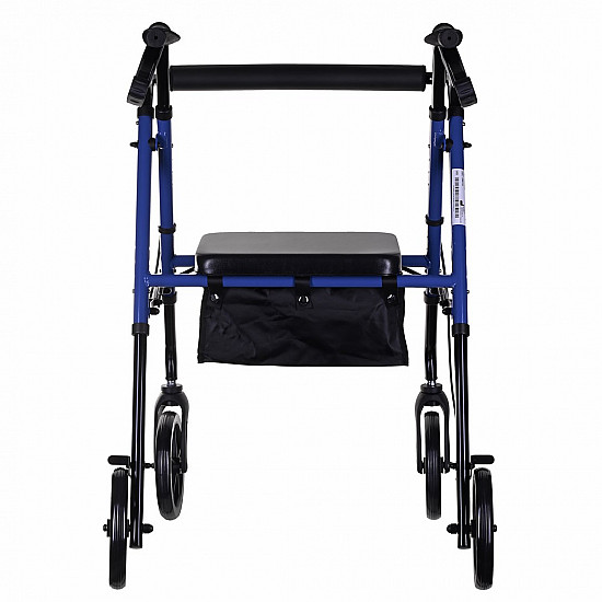 Lightweight aluminium four-wheel rehabilitation walker CH100AM