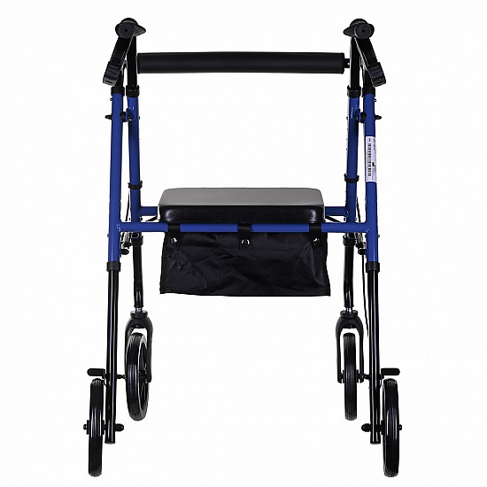 Lightweight aluminium four-wheel rehabilitation walker CH100AM