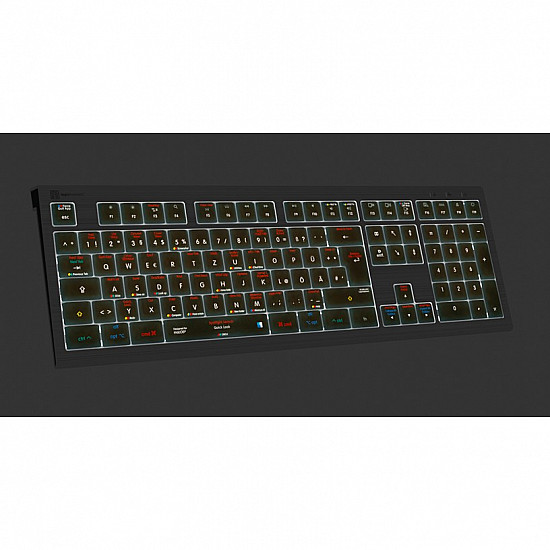 ∆LogicKeyboard macOS X Shortcuts Astra 2 DE (Mac)