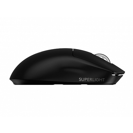 Logitech G PRO X SUPERLIGHT 2 Mouse optical 5 buttons wireless 2.4 GHz USB MAU Logitech LIGHTSPEED receiver black
