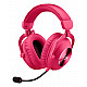 LOGITECH G Pro X 2 Headset full size Bluetooth / LIGHTSPEED wireless wired 3.5 mm jack noise isolating magenta