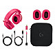 LOGITECH G Pro X 2 Headset full size Bluetooth / LIGHTSPEED wireless wired 3.5 mm jack noise isolating magenta