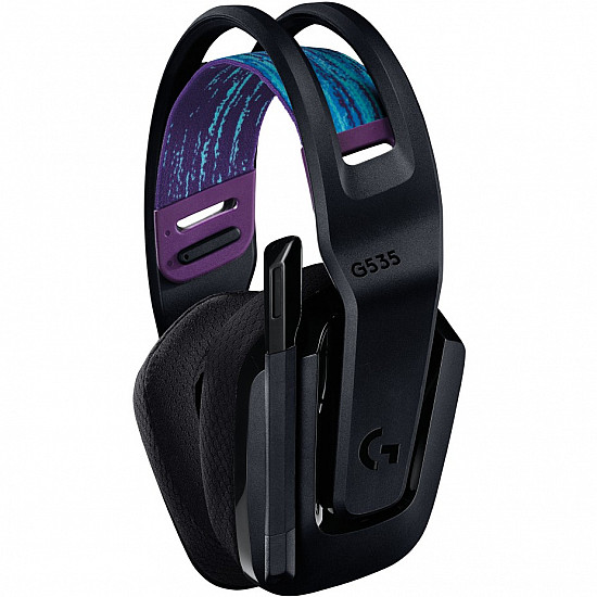 LOGITECH G G535 LIGHTSPEED Wireless Gaming Headset Headset full size LIGHTSPEED wireless black Discord Certified