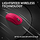 Logitech G PRO X SUPERLIGHT 2 LIGHTSPEED Gaming Mouse - MAGENTA - 2.4GHZ - N/A - EER2-933