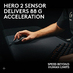 Logitech G PRO X SUPERLIGHT 2 LIGHTSPEED Gaming Mouse - MAGENTA - 2.4GHZ - N/A - EER2-933