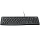 Logitech K120 Standard Wired EN/LT 1.5 m Black USB Port Lithuanian 55 g