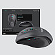 LOGITECH Mouse Wireless M705 Silver / Marathon - Laser - Tiny unifying nano receiver