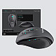 LOGITECH Marathon M705 Mouse right-handed laser wireless 2.4 GHz USB wireless receiver