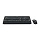 Logitech Advance Wireless Keyboard and Mouse Combo MK545, keyboard layout US, Black