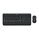 Logitech Advance Wireless Keyboard and Mouse Combo MK545, keyboard layout US, Black