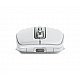 Logitech MX Anywhere 3S Mouse - RF Wireless + Bluetooth, Laser, 8000 DPI, Pale Grey (White)
