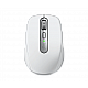 Logitech MX Anywhere 3S Mouse - RF Wireless + Bluetooth, Laser, 8000 DPI, Pale Grey (White)