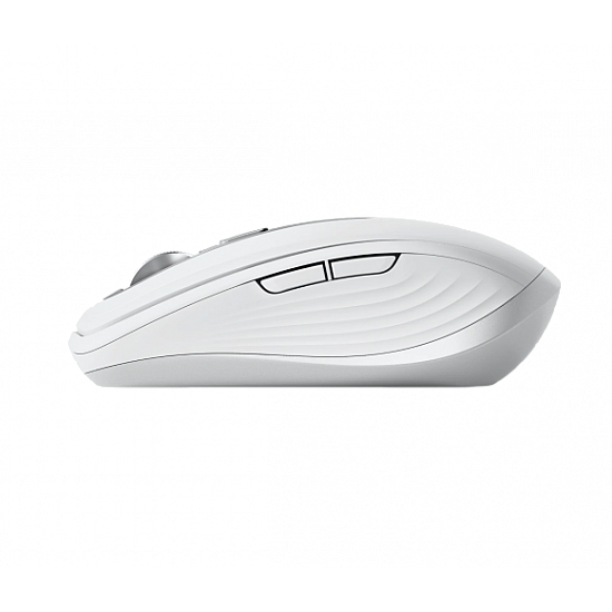 Logitech MX Anywhere 3S Mouse - RF Wireless + Bluetooth, Laser, 8000 DPI, Pale Grey (White)