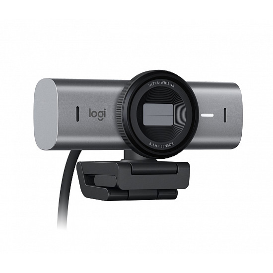 Logitech MX Brio Webcam, Grafit, USB-C, 3840 x 2160 (4K UHD), 960-001559