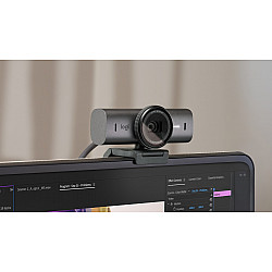 Logitech MX Brio Webcam, Grafit, USB-C, 3840 x 2160 (4K UHD), 960-001559