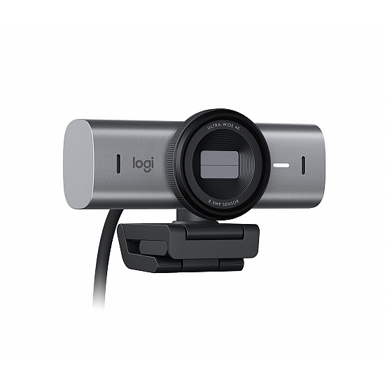 Logitech MX Brio Webcam, Grafit, USB-C, 3840 x 2160 (4K UHD), 960-001559