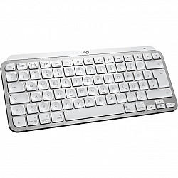 Logitech MX Keys Mini for Mac Minimalist Wireless Illuminated Keyboard, kabellose Bluetooth-Tastatur , pale grey