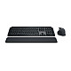 Logitech MX Keys S Combo keyboard Mouse included Office RF Wireless + Bluetooth QWERTY US International Graphite