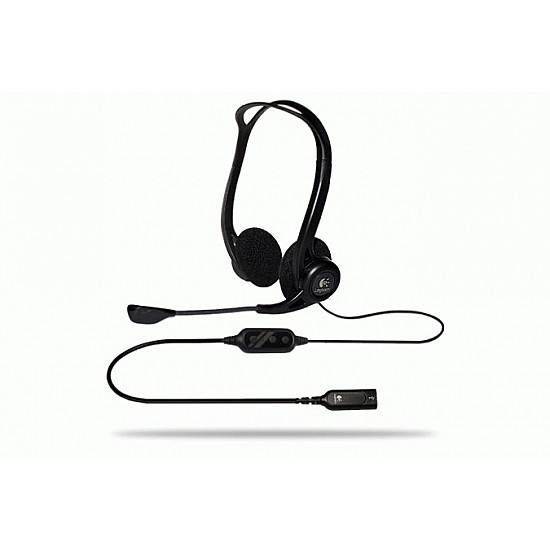 Logitech 960 USB Headset, On-Ear, Schwarz, Kabelgebunden, 981-000100