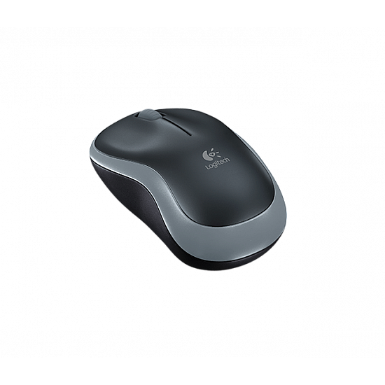 Logitech M185 Wireless Optical mouse swift grey [RF 2.4Ghz, 1000 DPI, 3-Button, AA, 10m]